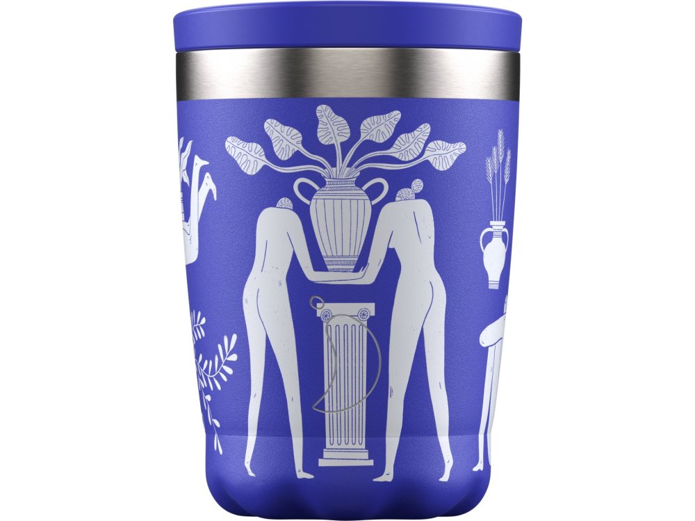 Chillys Ανοξείδωτο Ποτήρι Καφέ, Artist Series Greek Dream, 340ml