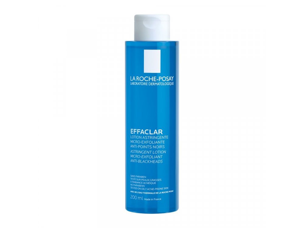 La Roche Posay Effaclar Lotion Astringente, Στυπτική Λοσιόν καθαρισμού με μικροαπολεπιστική δράση, 200 ml