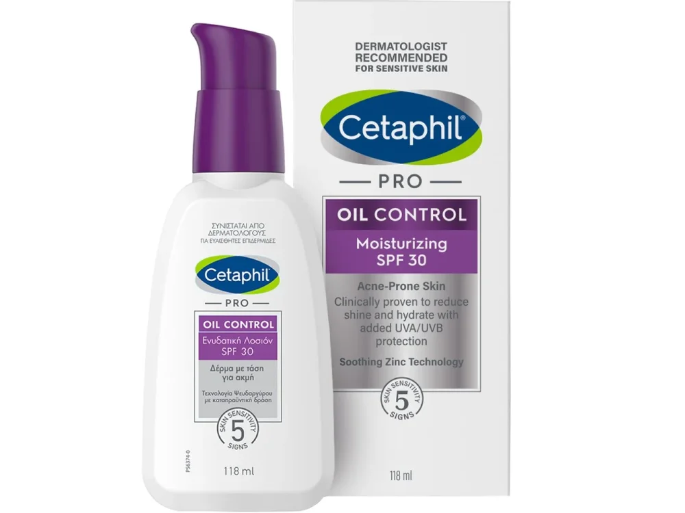 Cetaphil Pro Oil Control Ενυδατική Λοσιόν για Δέρμα με Τάση για Ακμή SPF30, 118ml