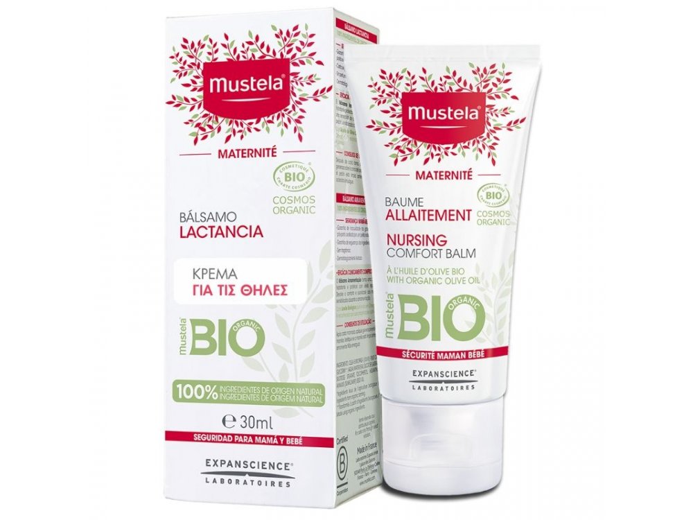 Mustela Nursing Comfort Balm, Κρέμα για τις Θηλές, 30ml