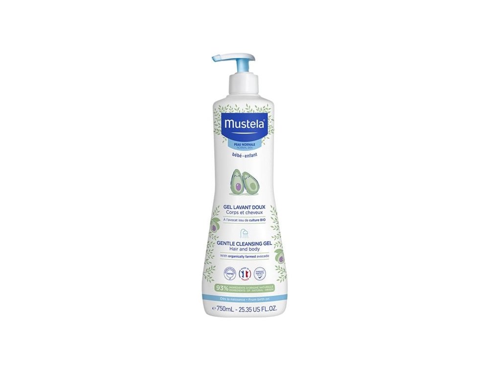 Mustela Gentle Cleansing Gel Τζελ Καθαρισμού για Μαλλιά & Σώμα, 750ml