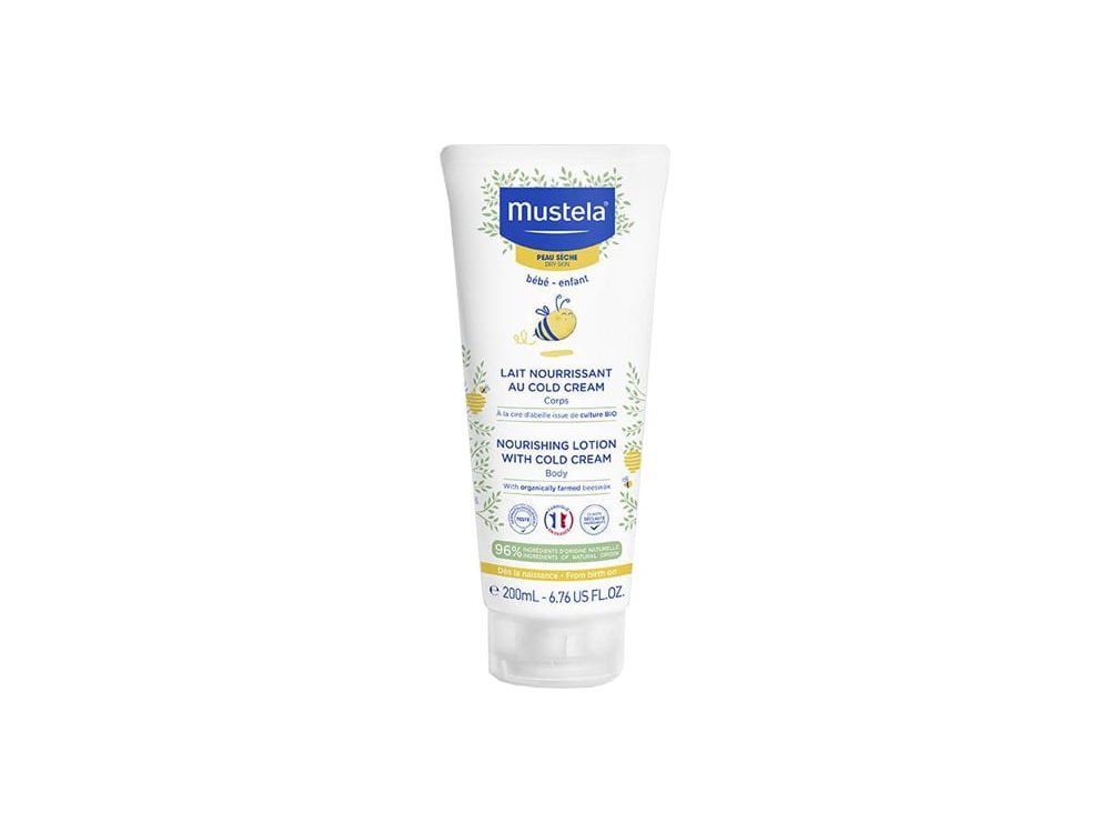 Mustela Nourishing Lotion, Κρέμα Ενυδάτωσης Σώματος με Βιολογικό Κερί Μέλισσας, 200ml