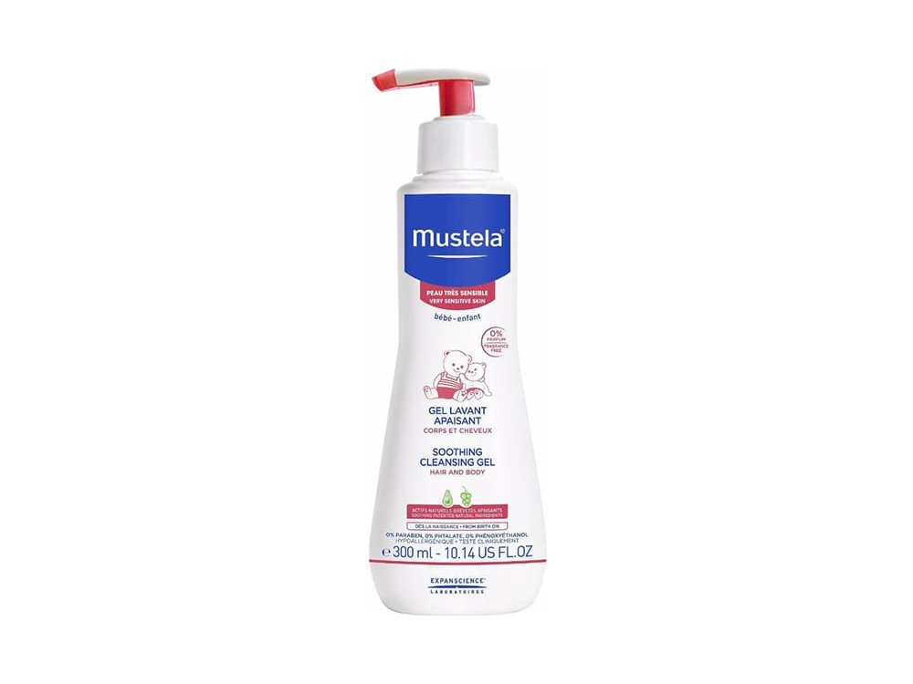 Mustela Soothing Cleansing Gel, Καταπραϋντικό Καθαριστικό Τζελ για Μαλλιά & Σώμα, 300ml