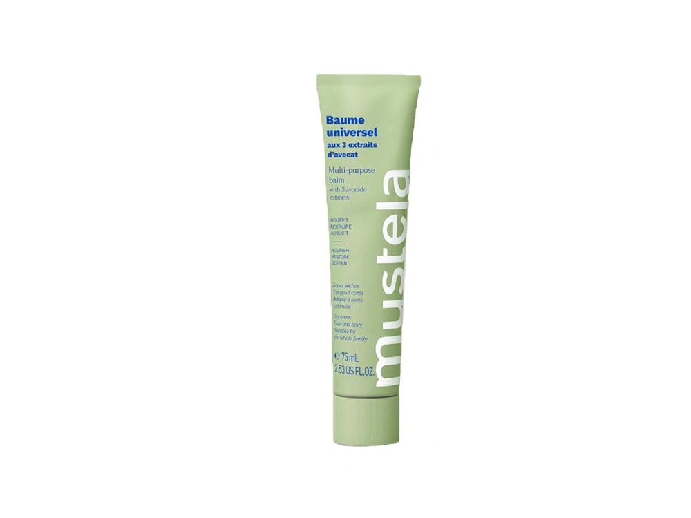 Mustela Multi-Purpose Balm, Βάλσαμο για Πρόσωπο & Σώμα με 3 Είδη Αβοκάντο για Θρέψη, Επανόρθωση & Προστασία, 75ml