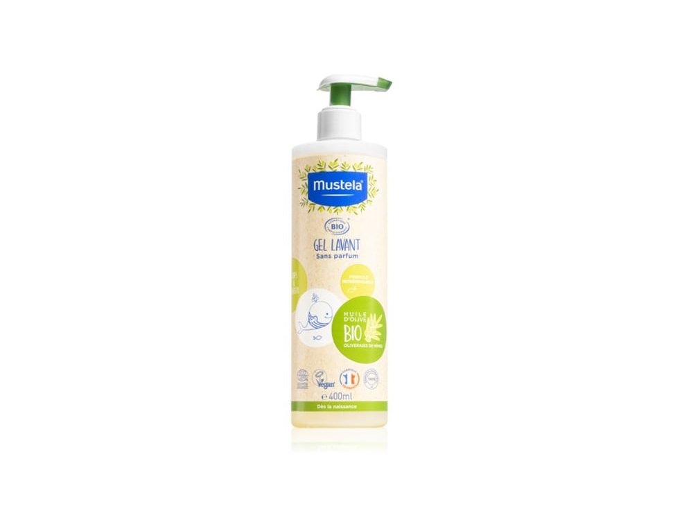 Mustela Bio Cleansing Gel, Τζελ Καθαρισμού για Μαλλιά & Σώμα, 400ml
