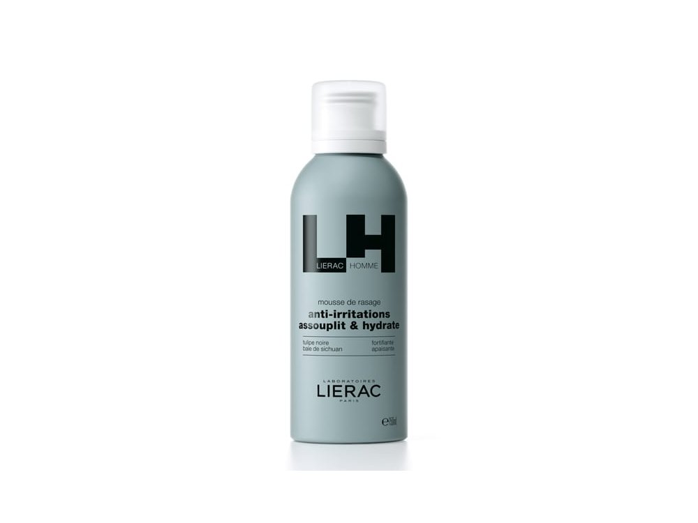 Lierac Homme Shaving Foam Αφρός Ξυρίσματος Κατά των Ερεθισμών που Απαλύνει & Ενυδατώνει, 150ml