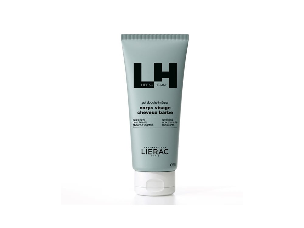 Lierac Homme Gel Douche Integral Τζελ Καθαρισμού για Σώμα, Πρόσωπο, Μαλλιά & Γένια, 200ml