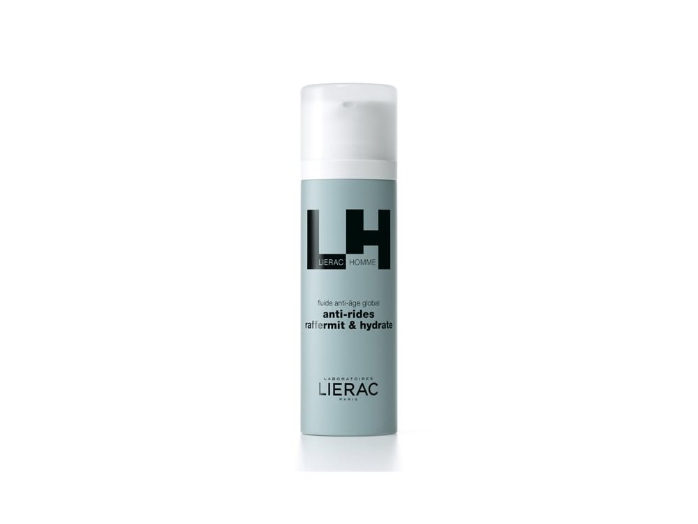 Lierac Homme Anti-Rides Raffermit & Hydrate Global Ανδρική Λεπτόρρευστη Κρέμα με Ολοκληρωμένη Αντιγηραντική Δράση, 50ml