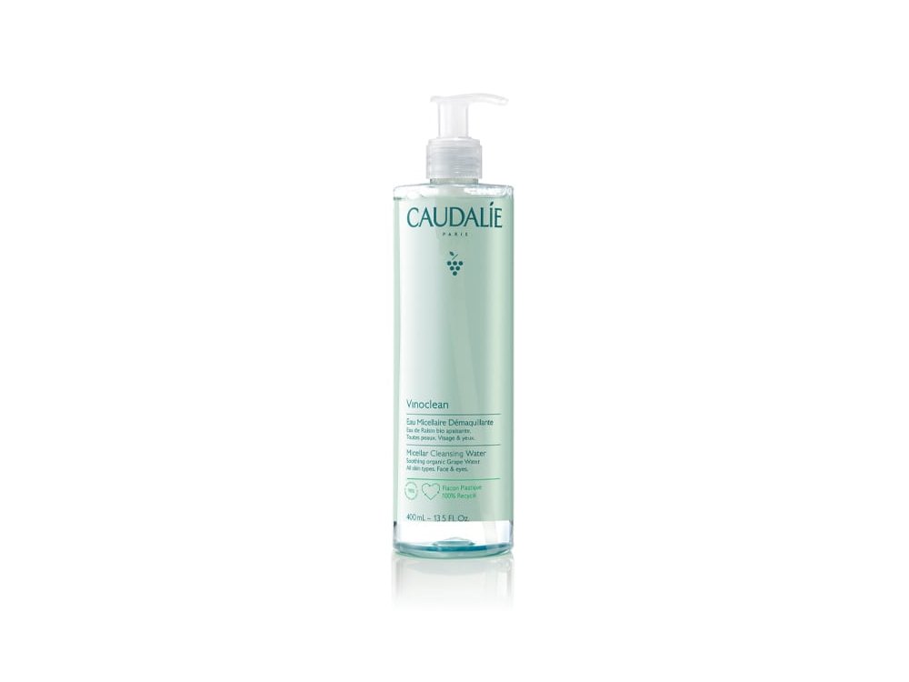 Caudalie Vinoclean Cleansing Water Eau Micellaire Demaquilllante Νερό Καθαρισμού & Ντεμακιγιάζ για Πρόσωπο & Μάτια, 400ml