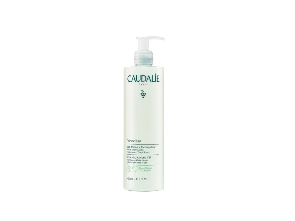 Caudalie Vinoclean Cleansing Almond Milk, Γαλάκτωμα Καθαρισμού Γαλάκτωμα Καθαρισμού & Ντεμακιγιάζ Προσώπου, 400ml