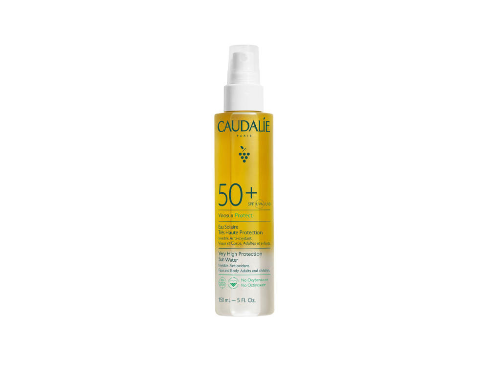 Caudalie Vinosun Protect Very High Protection Water Αντηλιακό Νερό Πολύ Υψηλής Προστασίας με SPF50+, 150ml