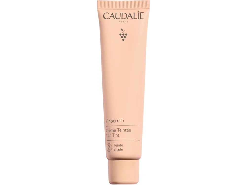 Caudalie Vinocrush Skin Tint Shade 2 Light Ενυδατική Κρέμα Προσώπου με Χρώμα, 30ml
