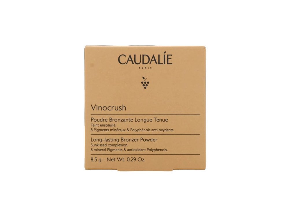Caudalie Vinocrush Long Lasting Bronzer Powder, Πούδρα Μακράς Διαρκείας, 8.5g