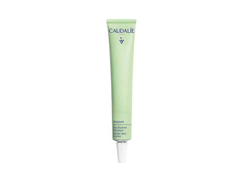 Caudalie Vinopure Salicylic Spot Solution, Kρέμα Τοπικής Εφαρμογής για Σπυράκια, 15ml