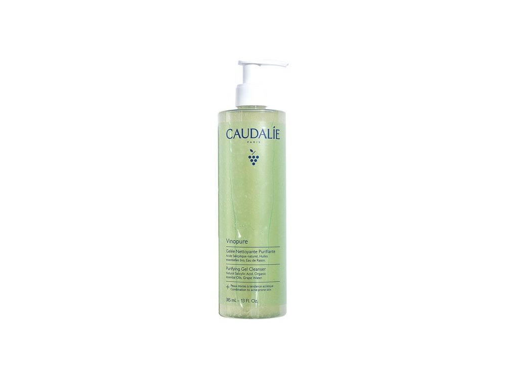Caudalie Vinopure Purifying Gel Cleanser, Καθαριστικό Προσώπου κατά των Ατελειών, 385ml