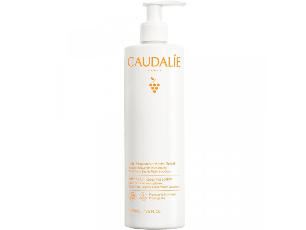 Caudalie Vinosun Protect - After-Sun Repairing Lotion Face and Body Γαλάκτωμα για μετά τον Ήλιο, All Skin Types, 400ml