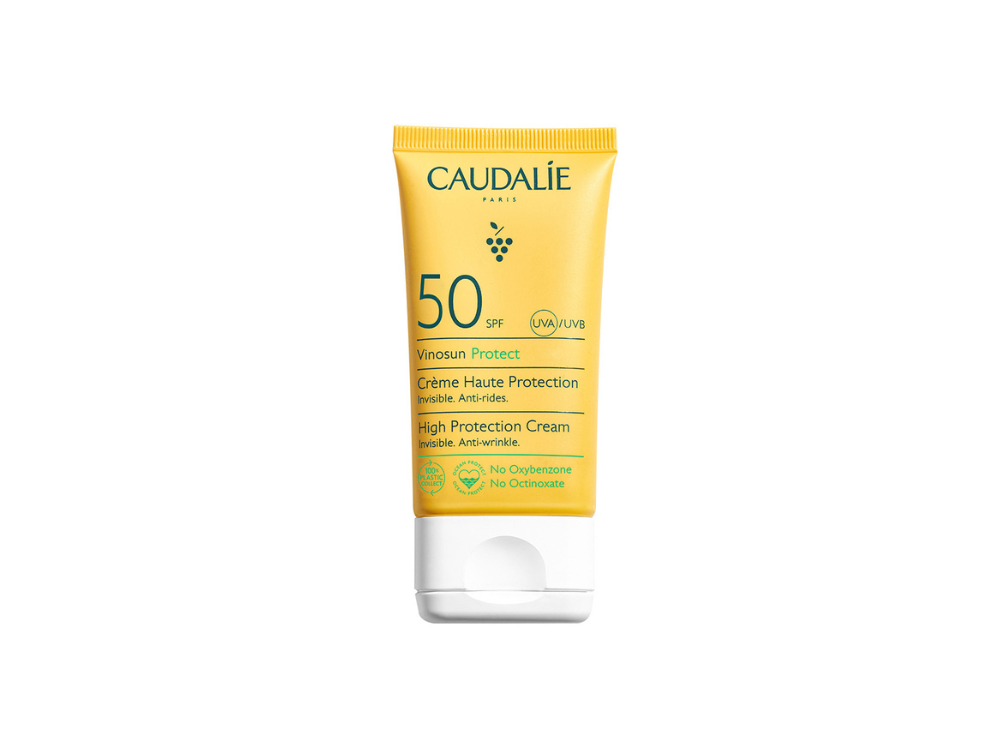 Caudalie Vinosun Protect High Protection Cream Αντηλιακή Κρέμα Προσώπου με SPF50, 50ml