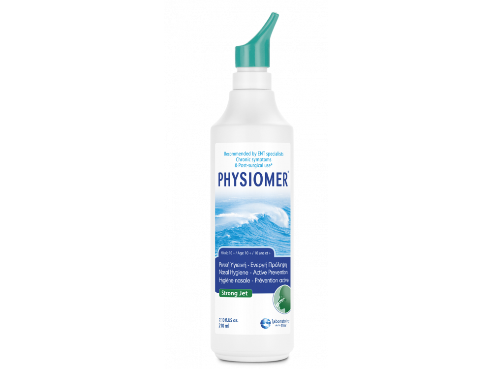 Physiomer Jet Fort Ρινικό Σπρέι Καθαρισμού, 210ml