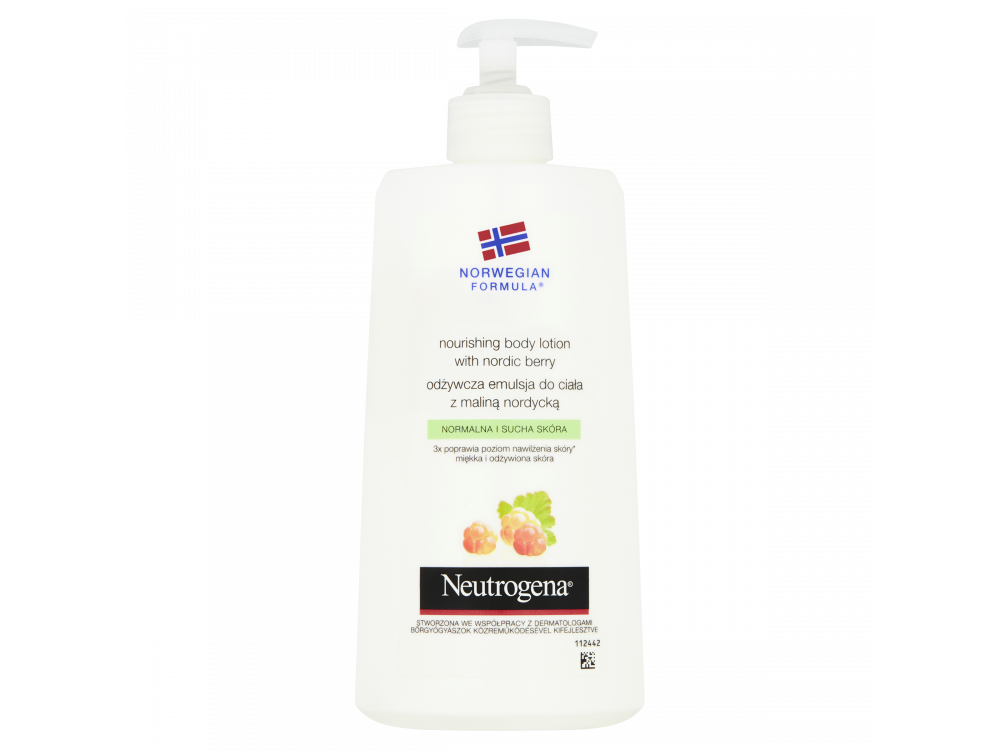 Neutrogena Γαλάκτωμα Σώματος με Nordic Berry για Κανονική και Ξηρή Επιδερμίδα, 400ml
