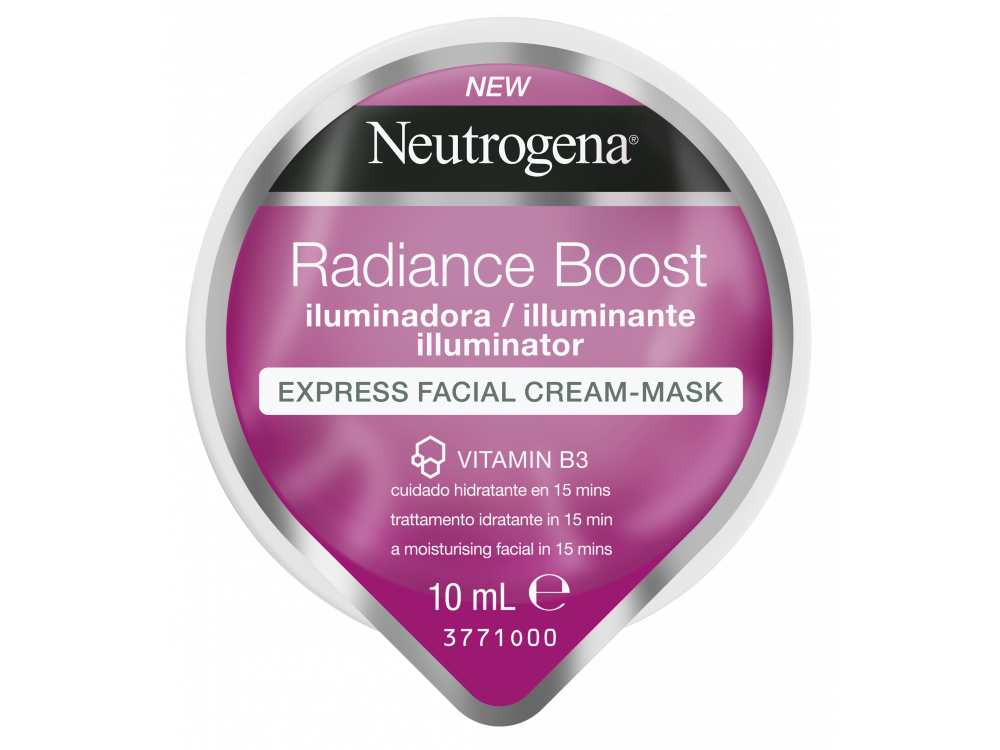 Neutrogena Radiance Boost The illuminator Μάσκα Προσώπου Express σε Μορφή Κρέμας 10ml