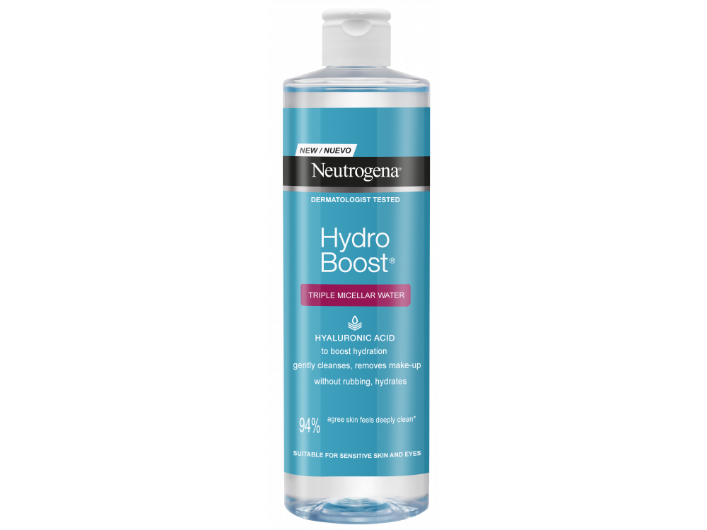 Neutrogena Hydro Boost Micellar Water, Νερό Καθαρισμού για το πρόσωπο 400ml