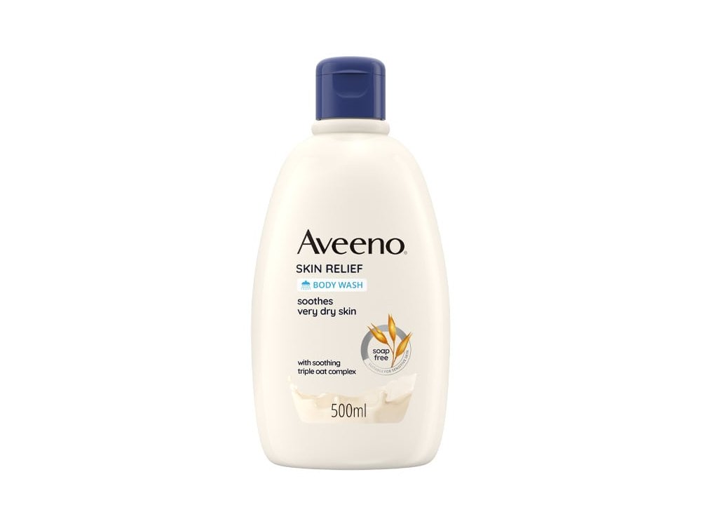 Aveeno Skin Relief Body Wash, Ενυδατικό Υγρό Καθαρισμού Σώματος, 500ml