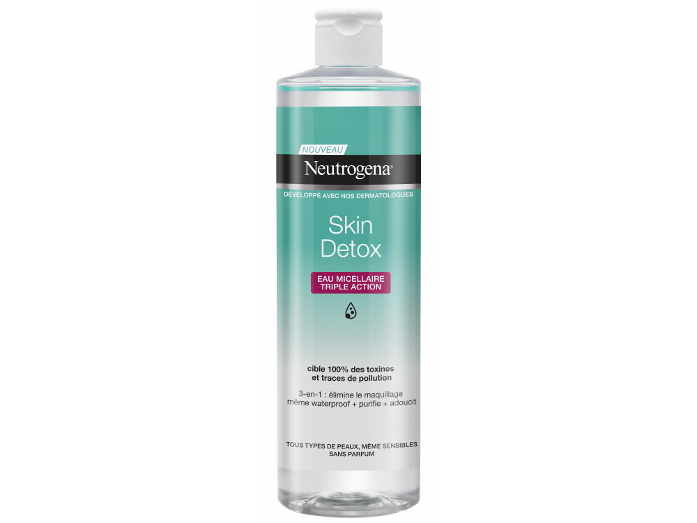 Neutrogena® Skin Detox 3σε1 Micellar Νερό καθαρισμού 400ml