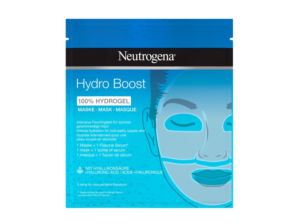 Neutrogena Hydro Boost  100% Hydrogel Μάσκα Προσώπου Αναδόμησης 30ml