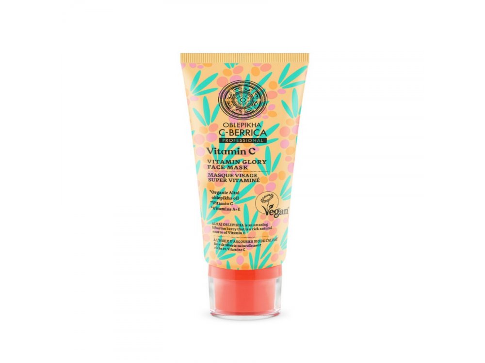 Natura Siberica C-Berrica Vitamin Glory, Μάσκα Προσώπου, 100ml