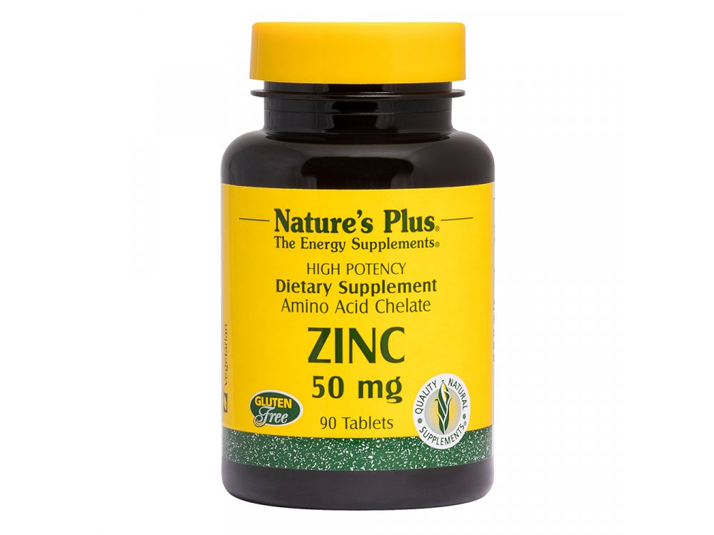 Nature's Plus Zinc 50mg 90tabs