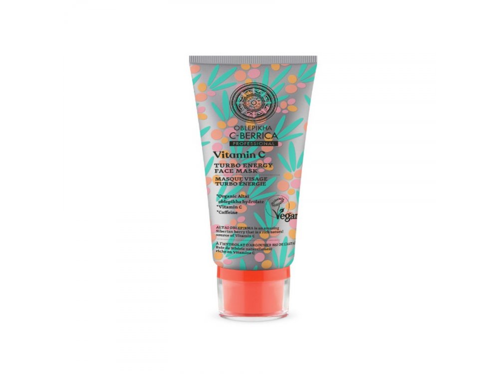 Natura Siberica C-Berrica, Turbo Energy Μάσκα Πρoσώπου, 100ml