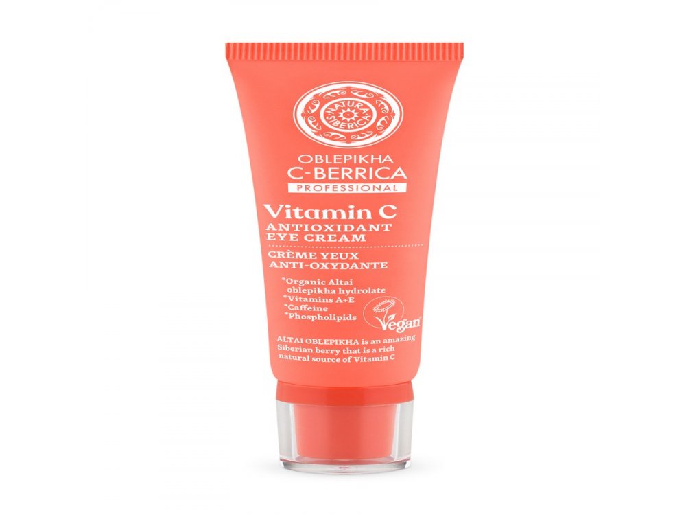 Natura Siberica C-Berrica, Αντιοξειδωτική Κρέμα Ματιών, 30ml