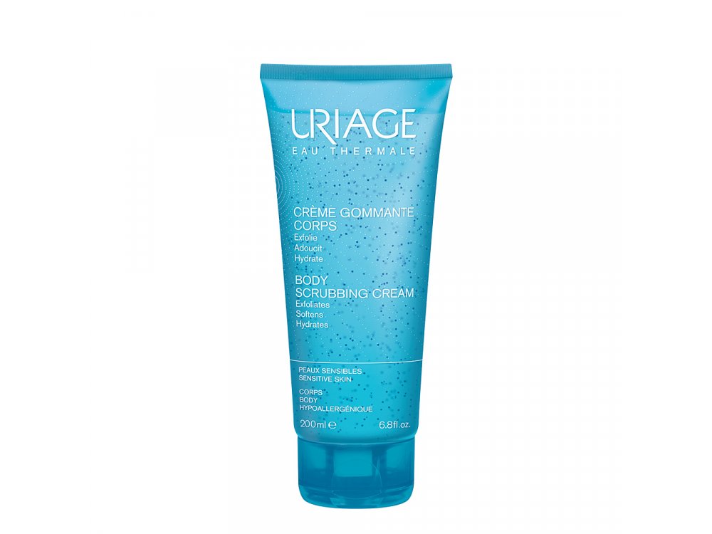 Uriage Body Scrubbing Cream, Απολεπιστική Κρέμα Σώματος, 200ml