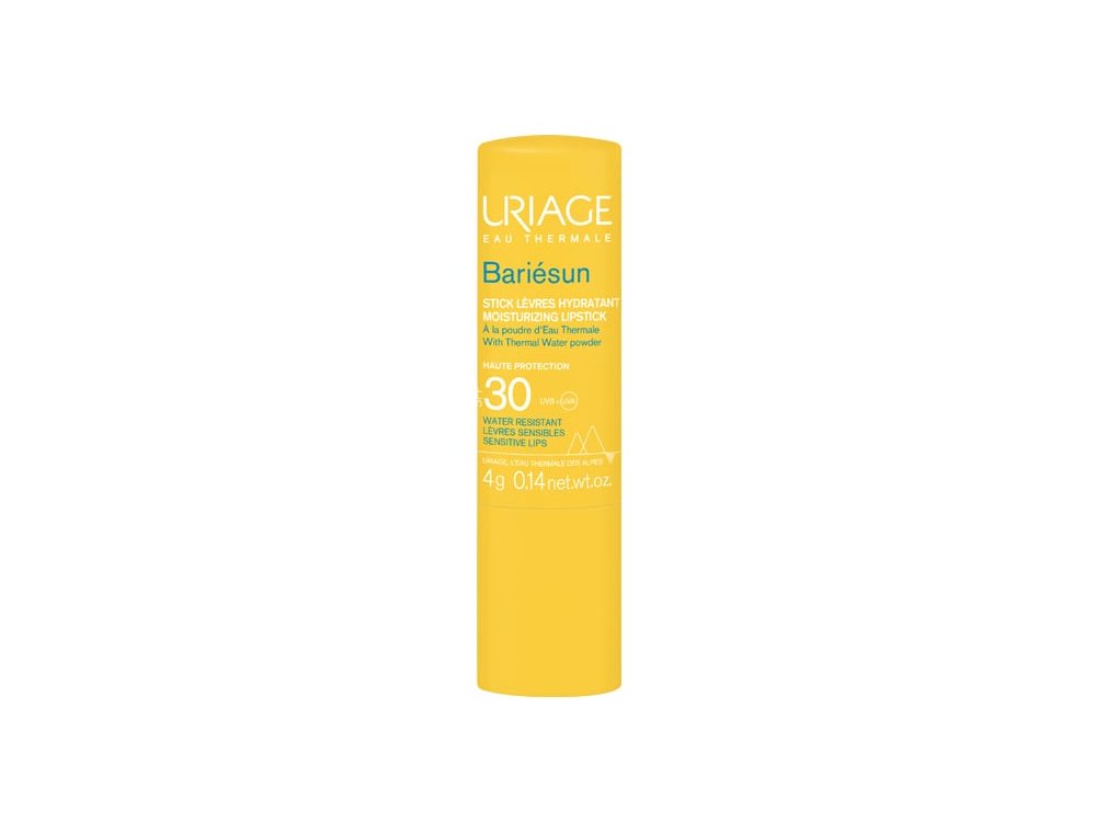 Uriage Bariesun Lipstick, Ενυδατικό Στικ Χειλιών Spf30, 4gr