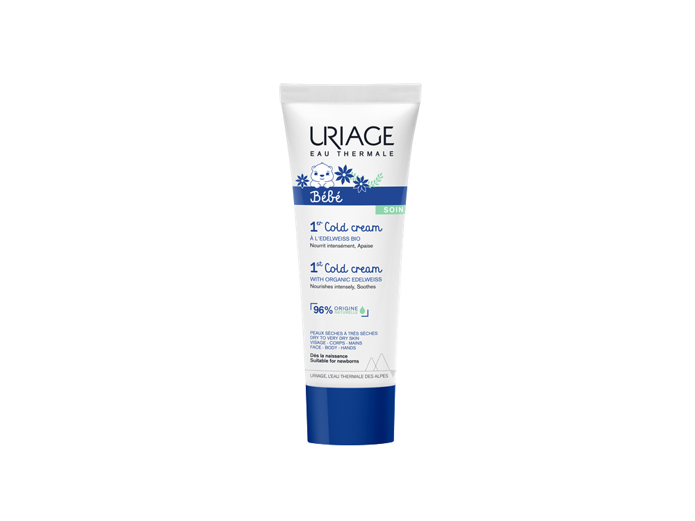 Uriage Bebe 1st Cold Cream, Πλούσια Κρέμα Εντατικής Θρέψης για Βρέφη, 75ml