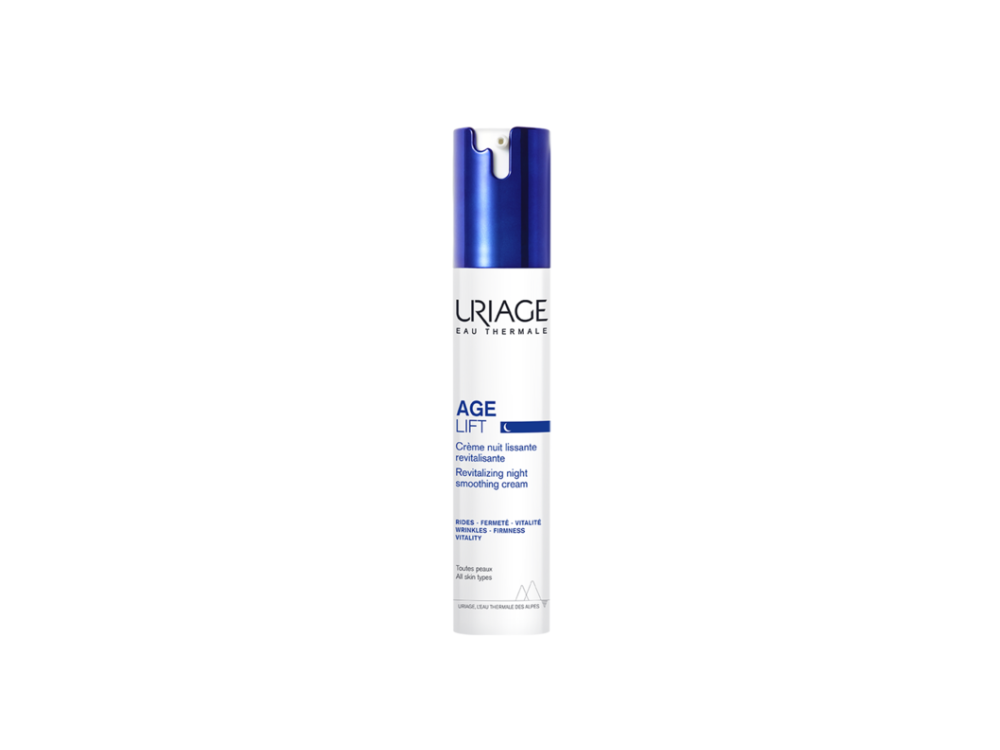 Uriage Age Lift Revitalizing Night Smoothing Cream, Αντιγηραντική Κρέμα Νυκτός, 40ml