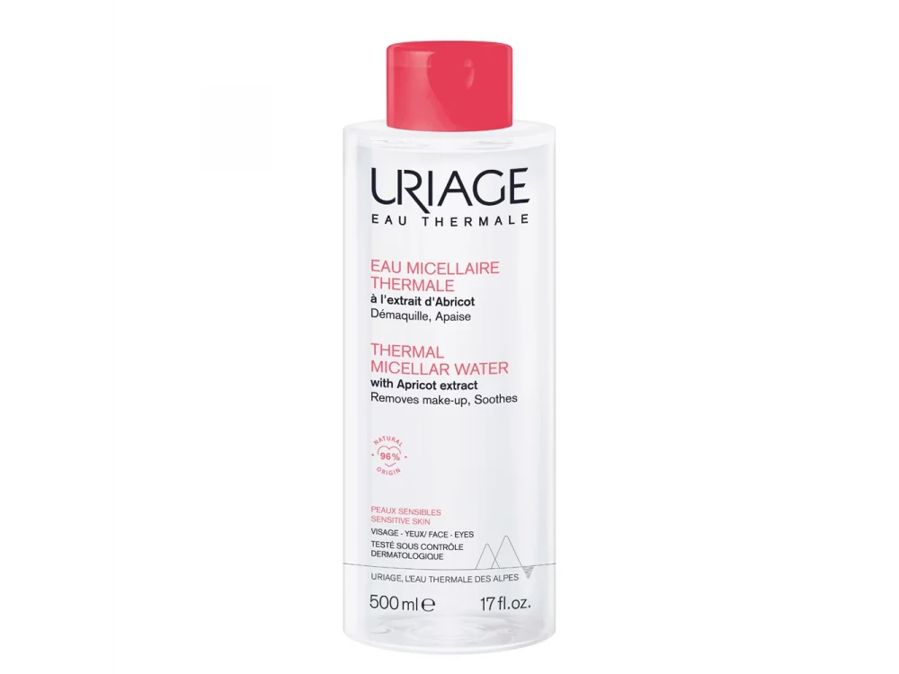 Uriage Thermal Micellar Water, Ιαματικό Νερό για Πρόσωπο & Μάτια, 500ml