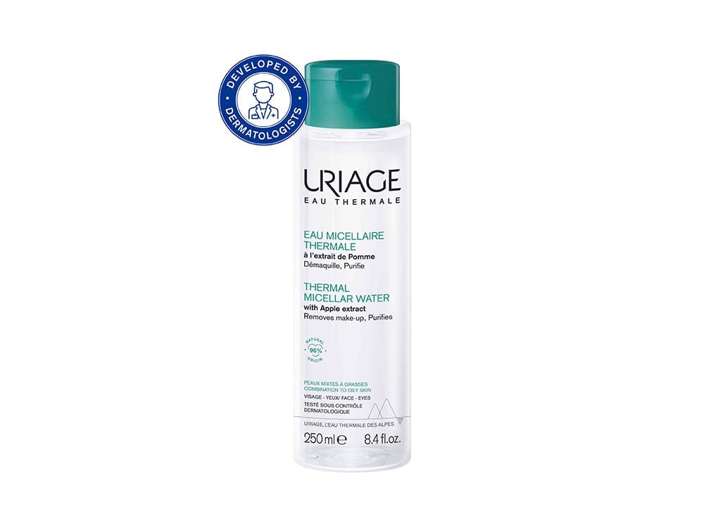 Uriage Eau Thermale Eau Micellaire, Καθαριστική Λοσιόν Προσώπου & Ματιών με Μήλο, 250ml