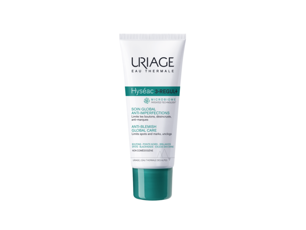 Uriage Hyseac 3-REGUL+ Anti-Blemish Global Care Ολοκληρωμένη Φροντίδα κατά των Ατελειών, 40ml