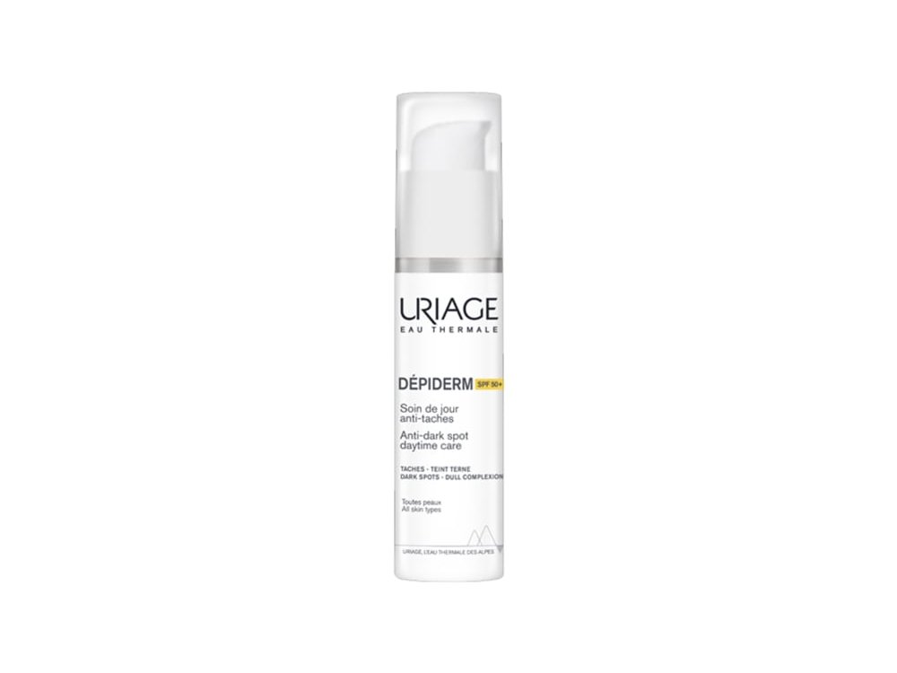 Uriage Depiderm Anti-Dark Spot Daytime Care SPF50+ Κρέμα Προσώπου για Λαμπερή Όψη & Μείωση των Κηλίδων, 30ml