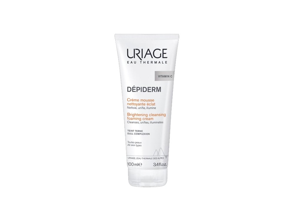 Uriage Depiderm Brightening Cleansing Foaming Cream Αφρός Καθαρισμού Προσώπου, 100ml