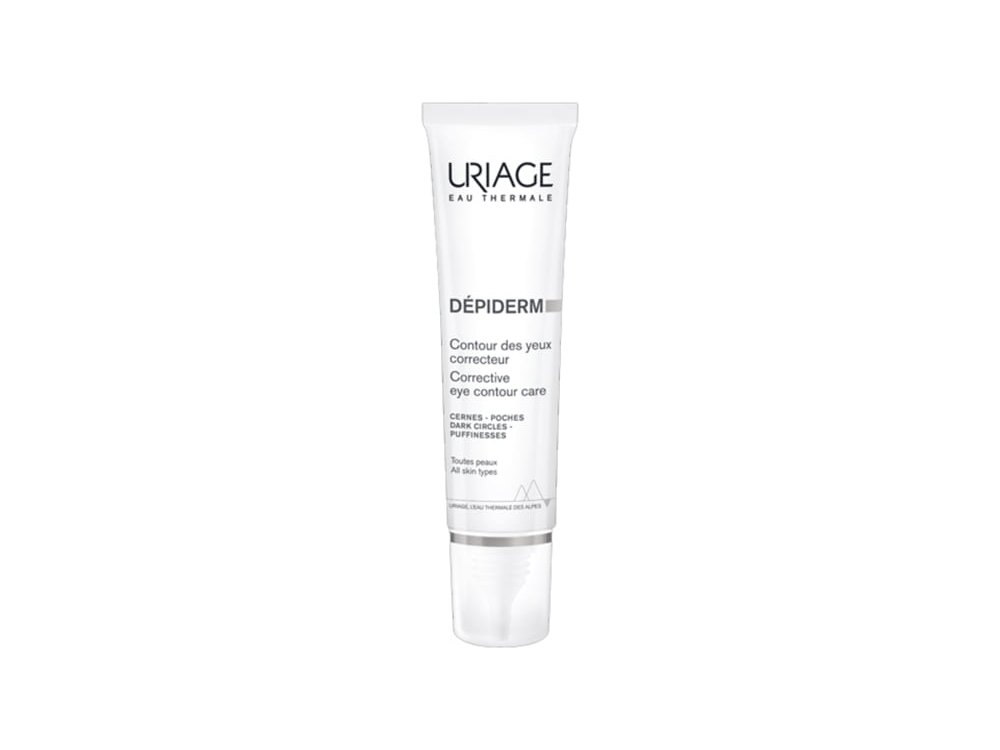Uriage Depiderm Corrective Eye Contour Care Τζελ-Κρέμα Ματιών κατά των Μαύρων Κύκλων, 15ml