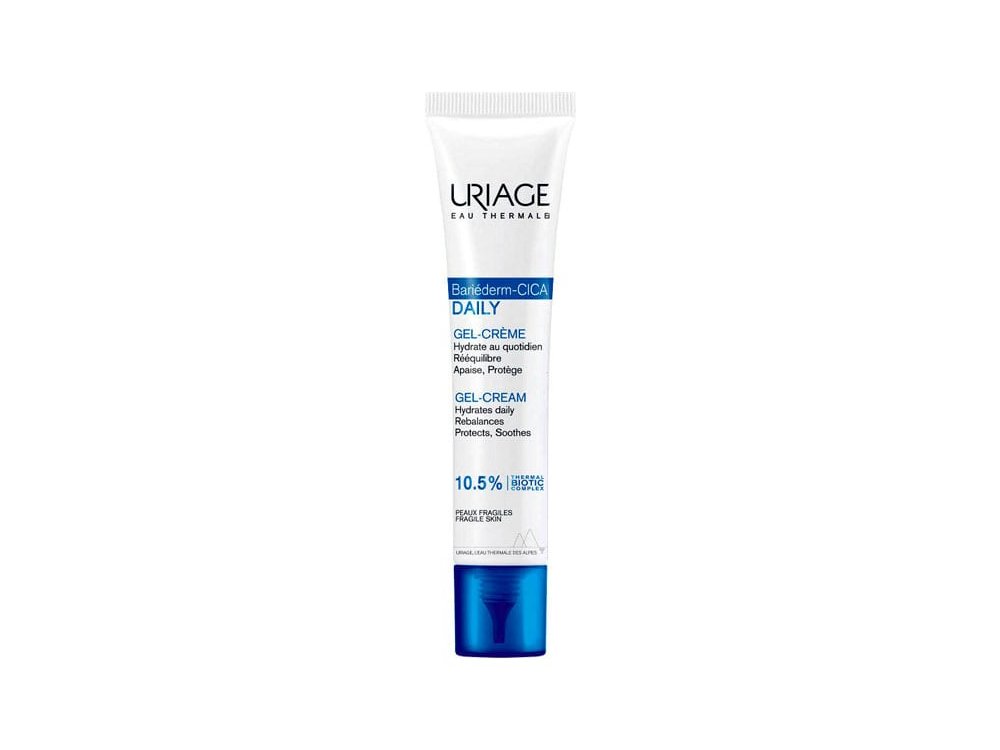 Uriage Bariederm-Cica Daily Gel Cream Κρέμα Προσώπου Ενυδάτωσης & Προστασίας της Επιδερμίδας, 40ml