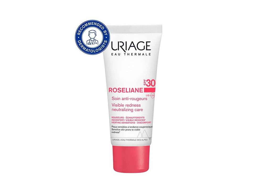 Uriage Roseliane Visible Redness-Neutralizing Care SPF30 Ενυδατική Προστατευτική Κρέμα κατά της Ερυθρότητας, 40ml