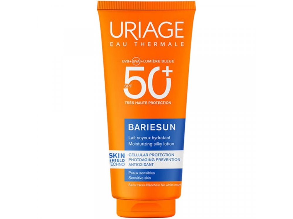 Uriage Bariesun Moisturizing Silky Lotion SPF50+ Αντιηλιακή για Πρόσωπο & Σώματος 100ml