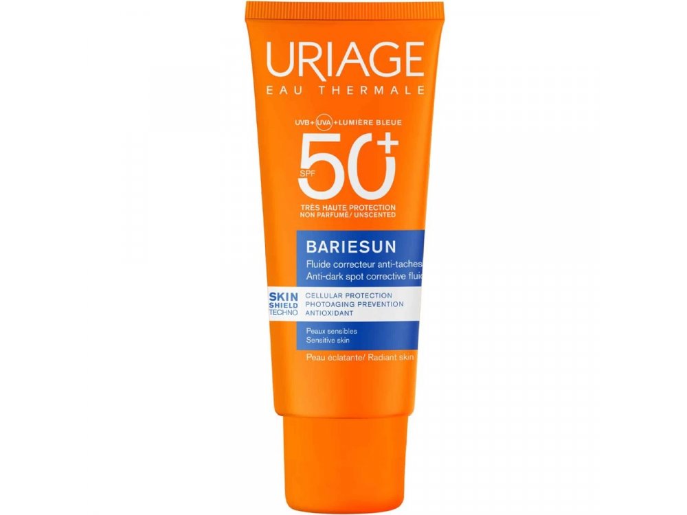 Uriage Bariesun Anti-Dark Spot Corrective Fluid Αντηλιακό Γαλάκτωμα Προσώπου SPF50+ 40ml