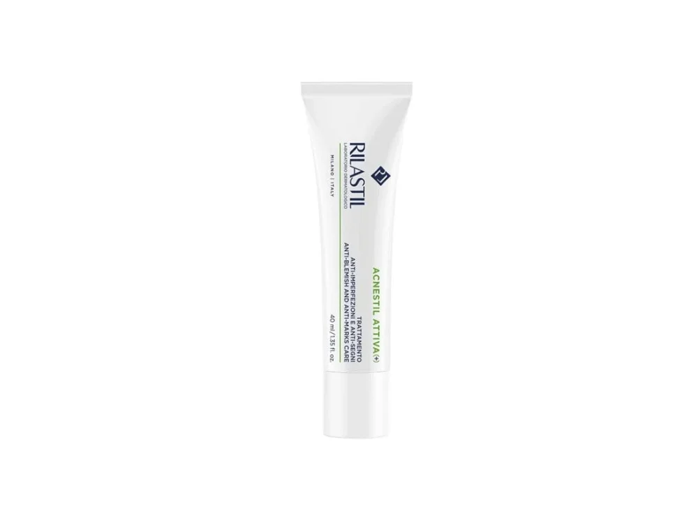 Rilastil Acnestil Attiva Anti-Blemish Cream 40ml Κρέμα Ενάντια των Ατελειών της Λιπαρής με Τάση Ακμής Επιδερμίδας