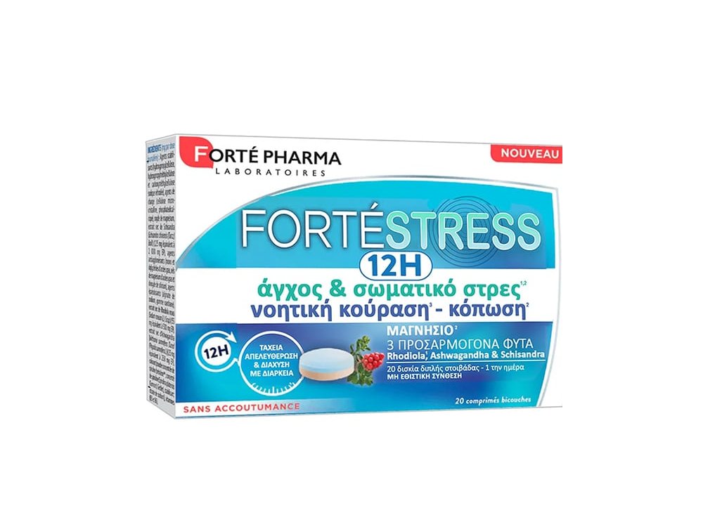 Forte Pharma Forte Stress - Συμπλήρωμα Διατροφής για το Στρες & την Ψυχολογική Ατονία, 20 tabs
