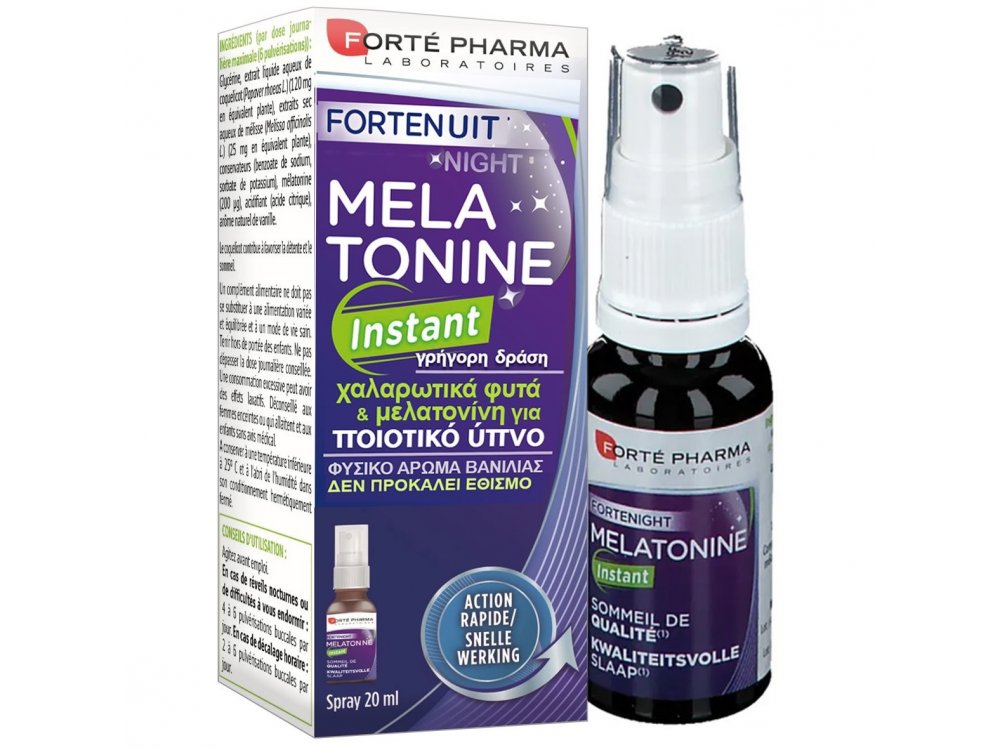 Forte Pharma Forte Nuit Melatonine Instant Spray, 20ml