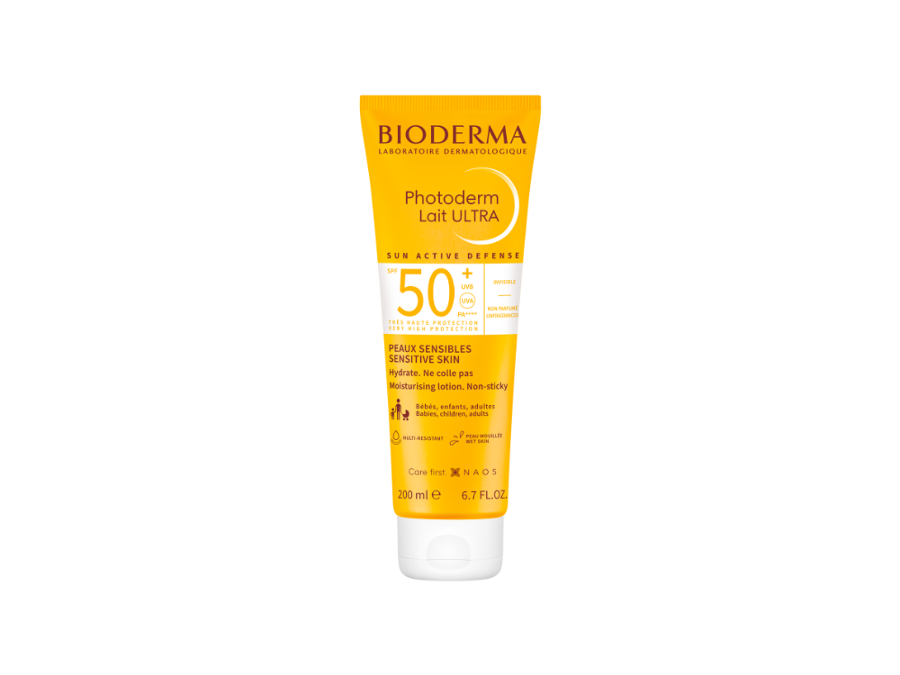Bioderma Photoderm Lait Ultra Αντηλιακό Σώματος για Ευαίσθητες Επιδερμίδες SPF50, 200ml